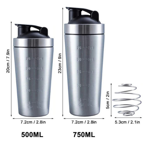 Stainless Steel Protein Shaker Cup